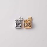 Airpods holder charm 9x13mm apple headphones