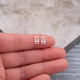 Love Heart Cappuccino Cup Coffee Cup Connector Permanent Jewelry Connectors Fall Themed - 14Kt Gold Filled Sterling Silver - PJ Supply