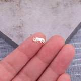 Jaguar Leopard Connector Permanent Jewelry Connectors 14k Gold Filled Sterling Silver for permanent jewelry
