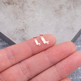 Boots connector Permanent Jewelry Connectors 14k Gold Filled Sterling Silver for permanent jewelry Cowboy Cowgirl Boots