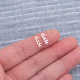Fuck Connector Permanent Jewelry Connectors 14k Gold Filled Sterling Silver for permanent jewelry