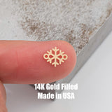 Snowflake Permanent Jewelry Connector