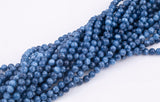 Kyanite Jade Beads Smooth Round 8mm - Full Strand 15.5 inch Strand AAA Quality