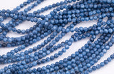 Kyanite Jade Beads Smooth Round 8mm - Full Strand 15.5 inch Strand AAA Quality