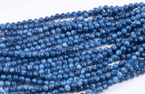 Kyanite Jade Beads Smooth Round 8mm - Full Strand 15.5 inch Strand AAA Quality