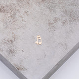 Music Musical Note Connector - Permanent Jewelry Connectors - 14kt gold filled or Sterling Silver - Made in the USA