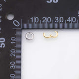 Charm bail clasp for charm attachment 7mm 18K Gold Filled Silver for Charm Bar Bracelets and Necklaces Charms