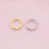 Carabiner click clasp charm 18K Gold Filled Charm for Charm Bar Bracelets and Necklaces Charms Gold Filled Charms Minimalist CZ Pave