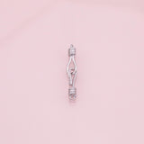 18K Gold Filled Silver fish hook and eye clasp S-Hook Clasp 5x30mm for DIY Finding Necklace Bracelet