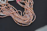Natural Lemurian Blue Calcite Faceted Cube Beads Size 2.5mm and 5mm 15.5" Strand