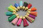 Suede TASSEL Bracelet size 1.5 inches 10 pcs