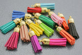 Suede TASSEL Bracelet size 1.5 inches 10 pcs