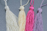 NYLON TASSEL Tassle Bracelet size 3 inches 4 pcs