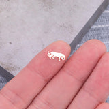 Jaguar Leopard Connector Permanent Jewelry Connectors 14k Gold Filled Sterling Silver for permanent jewelry