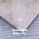 Jaguar Leopard Connector Permanent Jewelry Connectors 14k Gold Filled Sterling Silver for permanent jewelry