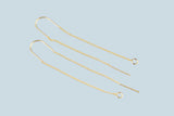 Gold Filled Threader Earrings 1 pair per order