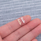 Fuck Connector Permanent Jewelry Connectors 14k Gold Filled Sterling Silver for permanent jewelry