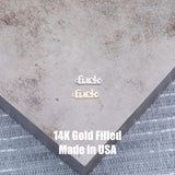 Fuck Connector Permanent Jewelry Connectors 14k Gold Filled Sterling Silver for permanent jewelry