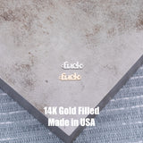 Fuck Connector Permanent Jewelry Connectors 14k Gold Filled Sterling Silver for permanent jewelry