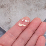 Fuck Connector Permanent Jewelry Connectors 14k Gold Filled Sterling Silver for permanent jewelry