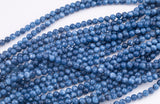 Kyanite Jade Beads Smooth Round 8mm - Full Strand 15.5 inch Strand AAA Quality
