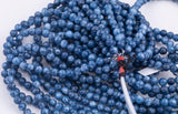 Kyanite Jade Beads Smooth Round 8mm - Full Strand 15.5 inch Strand AAA Quality
