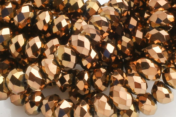 4mm Crystal 80 colors Rondelle Huge Selection FIRST Section - 5 Strands