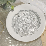 100pcs White Gold Silver Flat Disc Roundel Spacer Heishi Beads PVD Ion Plated Tarnish Reistant