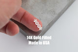 DNA strand Connectors - 14Kt Gold Filled or Sterling Connectors - For Permanent Jewelry Bracelet, Necklace, Ring - Permanent Jewelry Supply