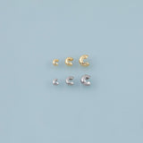 20pcs Gold Filled Crimp Covers 4mm 3mm 2mm 18k Gold Filled