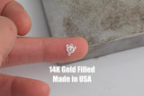 Ferret Connector - 14Kt Gold Filled Sterling Silver - Connectors - Permanent Jewelry Supply