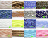 10mm Crystal Rondelle Huge Selection FIRST Section-5 STRANDS