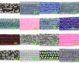 10mm Crystal Rondelle Huge Selection FIRST Section-5 STRANDS