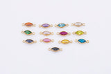 Marquise Marquee Gold Filled Connectors 14/20 or Sterling Silver Connectors Add-On Birthstone Made in USA Real 14k Gold Filled Connector