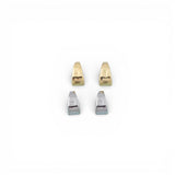 Pendant Bails for Charms Gold Silver Tone PVD Ion Plated Tarnish Resistant Bails - 10 pieces per order