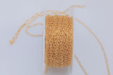 Gold Filled Fancy Oval Cable Chain, 2.0mm links, Wholesale, USA Made, Chain by foot Permanent Jewelry Chain