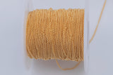 Gold Filled Curb Chain, 1.7mm links, Wholesale, USA Made, Chain by foot Permanent Jewelry Chain