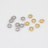 Wedding Ring Engagement Ring Charm 18K Gold PVD Ion Plated Tarnish Resistant