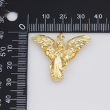 Angel Archangel Praying Pendant 18k Gold PVD Ion Plated Charms Tarnish Resistant