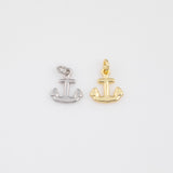 Anchor Charm 18k Gold PVD Ion Plated Charms Tarnish Resistant