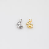 Horse Rocking Chair Charm 18k Gold PVD Ion Plated Charms Tarnish Resistant