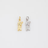 Shepherd Apostle Christian Charm 18k Gold PVD Ion Plated Charms Tarnish Resistant