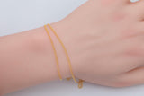 Gold Filled Curb Chain, 1.7mm links, Wholesale, USA Made, Chain by foot Permanent Jewelry Chain