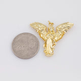 Angel Archangel Praying Pendant 18k Gold PVD Ion Plated Charms Tarnish Resistant