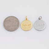 Fuck Off Charm 18k Gold pvd Ion Plated Charms Tarnish Resistant