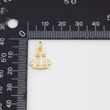 Anchor Charm 18k Gold PVD Ion Plated Charms Tarnish Resistant