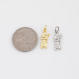 Shepherd Apostle Christian Charm 18k Gold PVD Ion Plated Charms Tarnish Resistant
