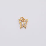 18K Gold PVD Butterfly Charm - Tarnish Resistant