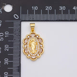 18K Gold PVD Jesus Mary Christian charm - Tarnish Resistant
