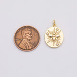 18K Gold PVD Bee charm - Tarnish Resistant